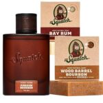 Dr. Squatch Men’s Cologne and Natural Bar Soap – Fireside Bourbon Natural Cologne and Wood Barrel Bourbon and Bay Rum Men’s Bar Soap – Smell like spices, bourbon, and oak – Natural Cologne for men